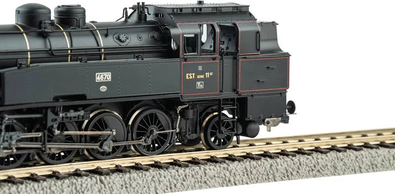 PIKO-50673-Locomotive Vapeur Série 11 EST- HO- EP.II- 2R