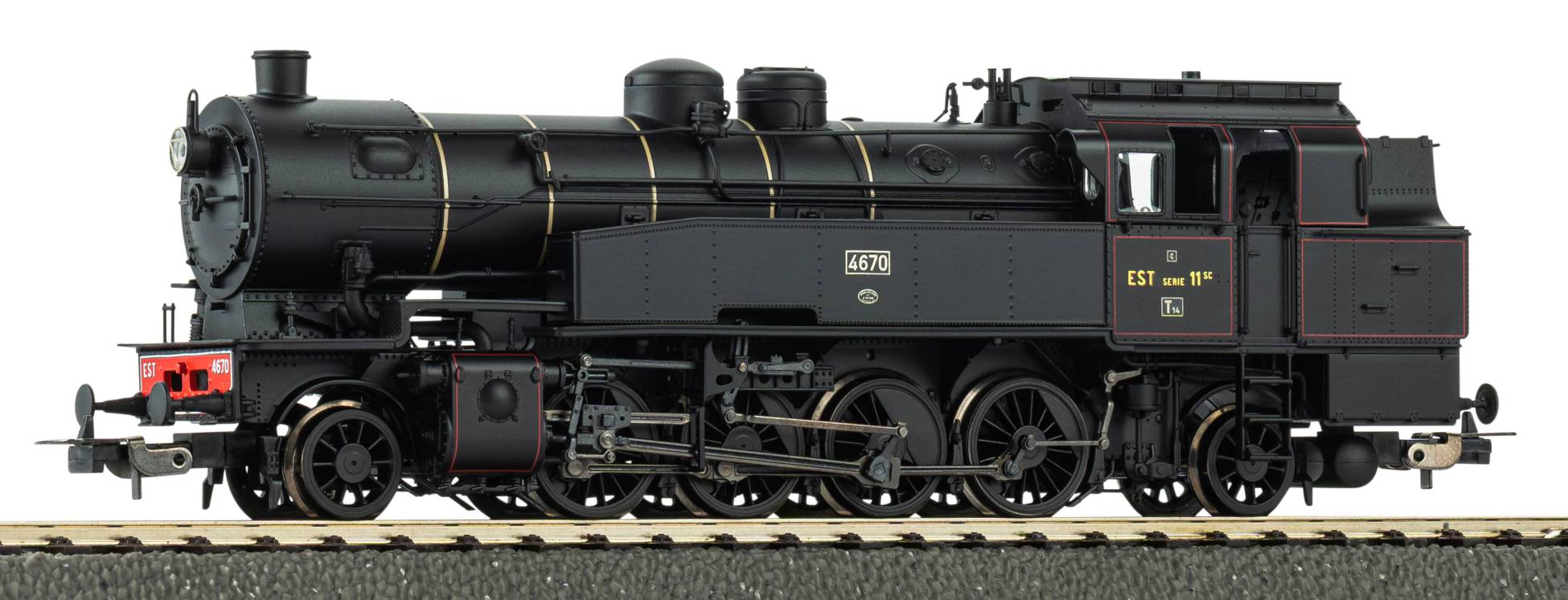 PIKO-50673-Locomotive Vapeur Série 11 EST- HO- EP.II- 2R – Image 2