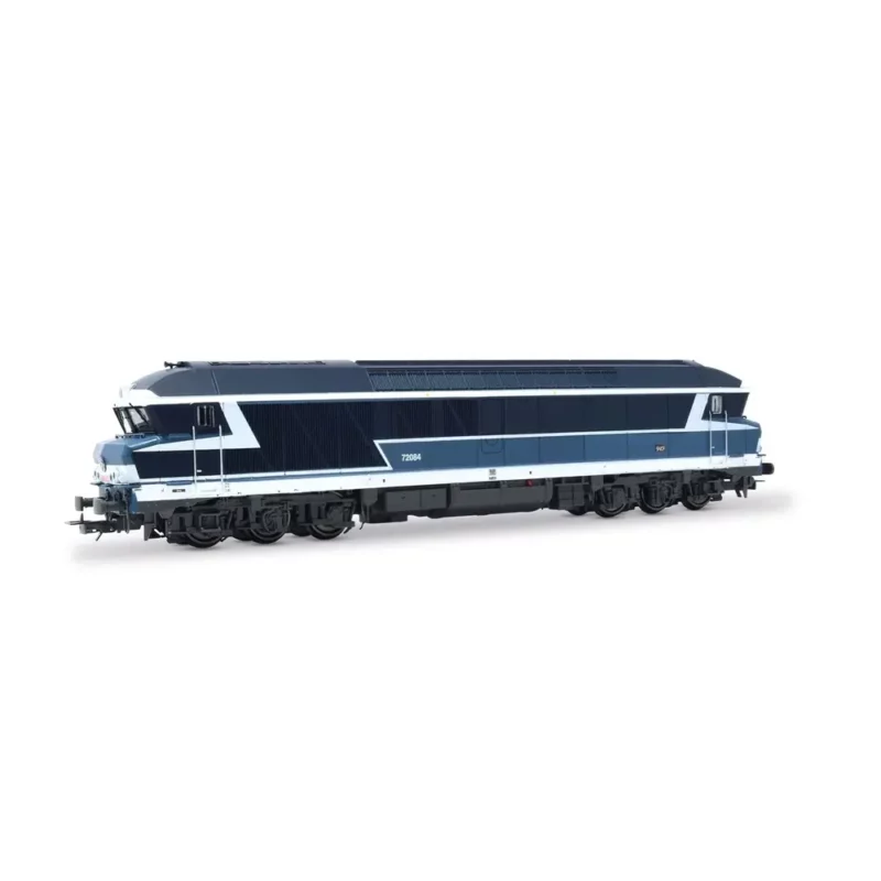 HJ2622 SNCF, locomotive diesel CC 72084, livrée bleue avec logo « Carmillon », ép. V Diesel V: 1991 - 2006