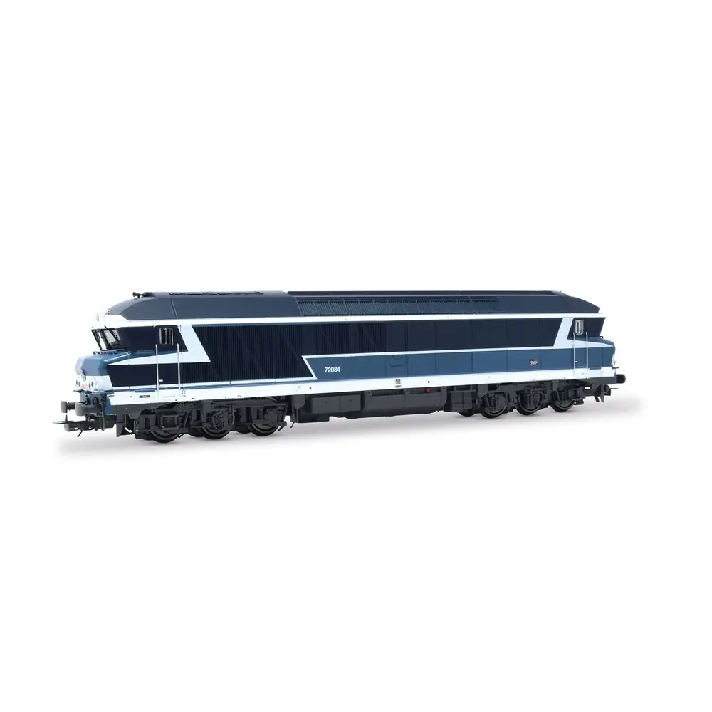 HJ2622 SNCF, locomotive diesel CC 72084, livrée bleue avec logo « Carmillon », ép. V Diesel V: 1991 - 2006