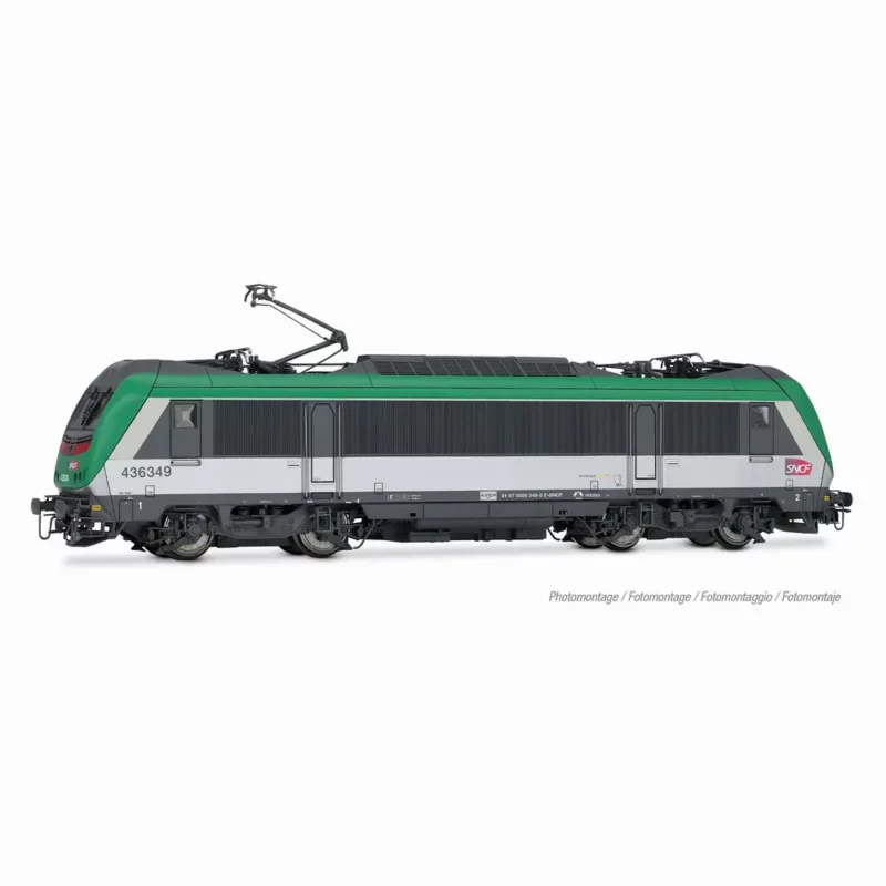 Jouef HJ2480, BB 36349, livrée « FRET », avec SCMT pour l’Italie, HO 1/87 - SNCF - Ep VI - 2R