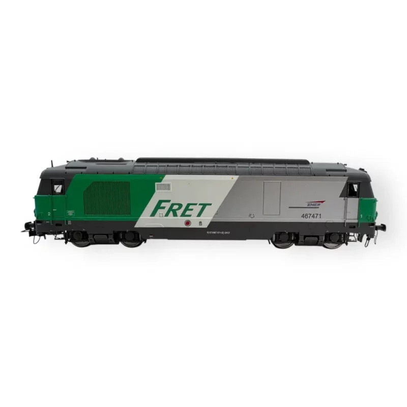 HJ2342- locomotive diesel BB 467471- livrée « FRET »- ép. VI-SNCF 2R