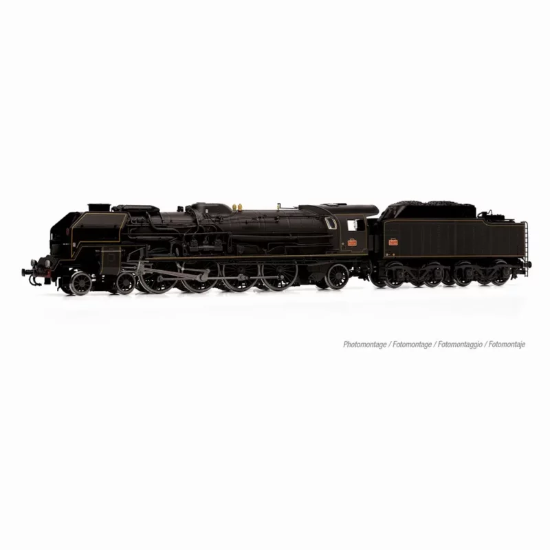 Jouef HJ2478S, SNCF, vapeur 241 P avec tender 34 P, avec décodeur sonore multiprotocole, EP.III