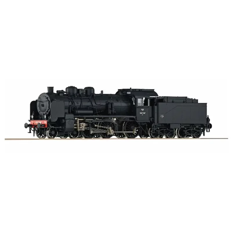 ROCO 79386, Locomotive à vapeur 230-F-607, AC Digitale sonore, HO 1/87, Ep. III, SNCF, 3R