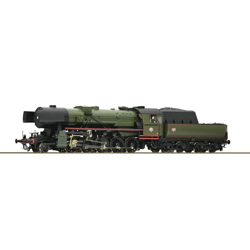 ROCO 7100038,Locomotive à vapeur 150-Y-16 , DC, HO 1/87, Ep. III - SNCF 2R
