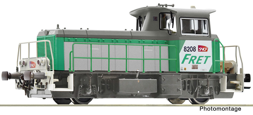 ROCO - 7310095 - Locomotive diesel Y 8208, SNCF, HO, DC-SON, 2R