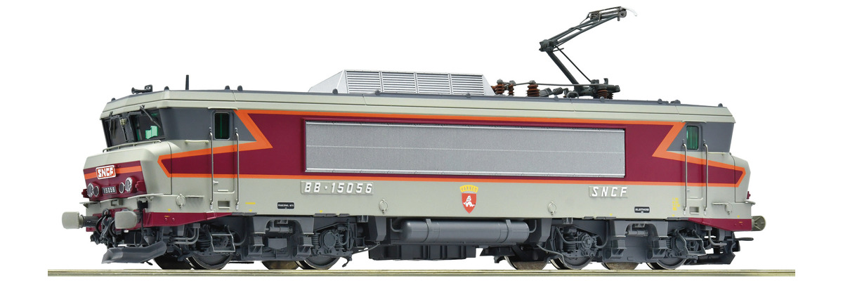 ROCO 7500136 - Locomotive électrique BB 15056, SNCF, DC 2R , HO, Ep.IV