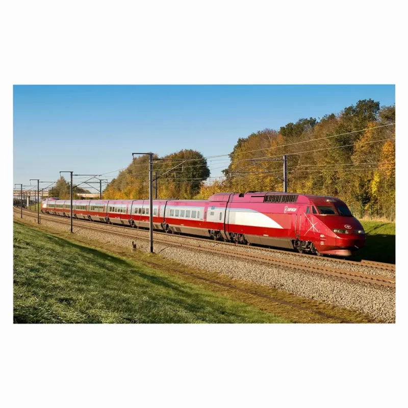 JOUEF HJ3020, HO, coffret de 3 voitures intermédiaires, Bar, Eurostar PBA, 2ème re-décoration, 2R