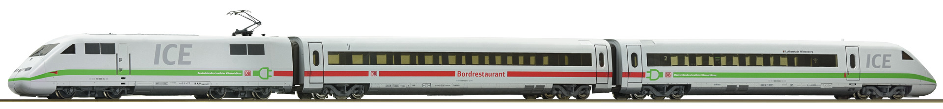 ROCO 73189 - Ensemble de 3 pièces : ICE 2, DB AG, DC, 2R